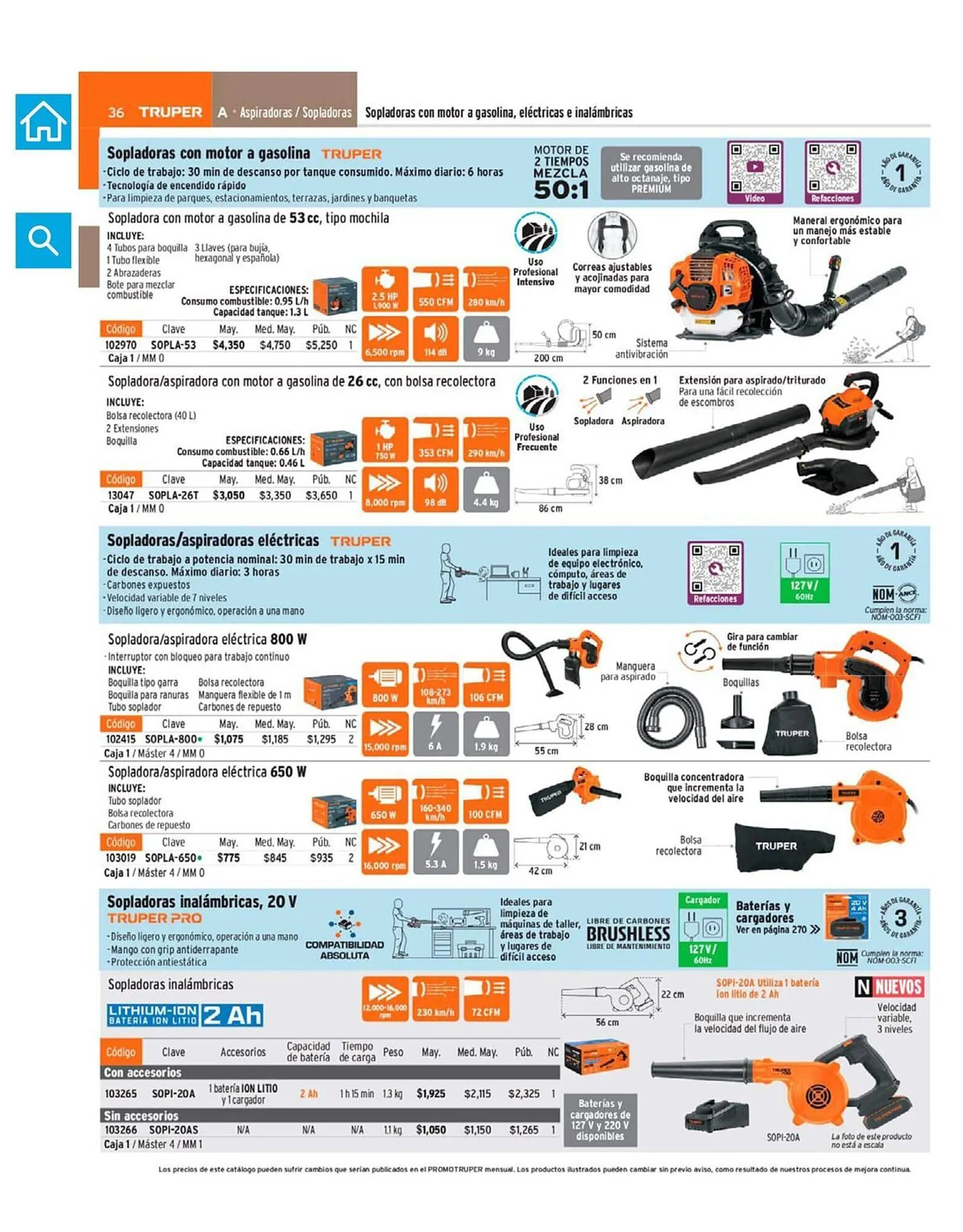 Catálogo de Catálogo Truper 7 de marzo al 31 de diciembre 2025 - Pagina 38