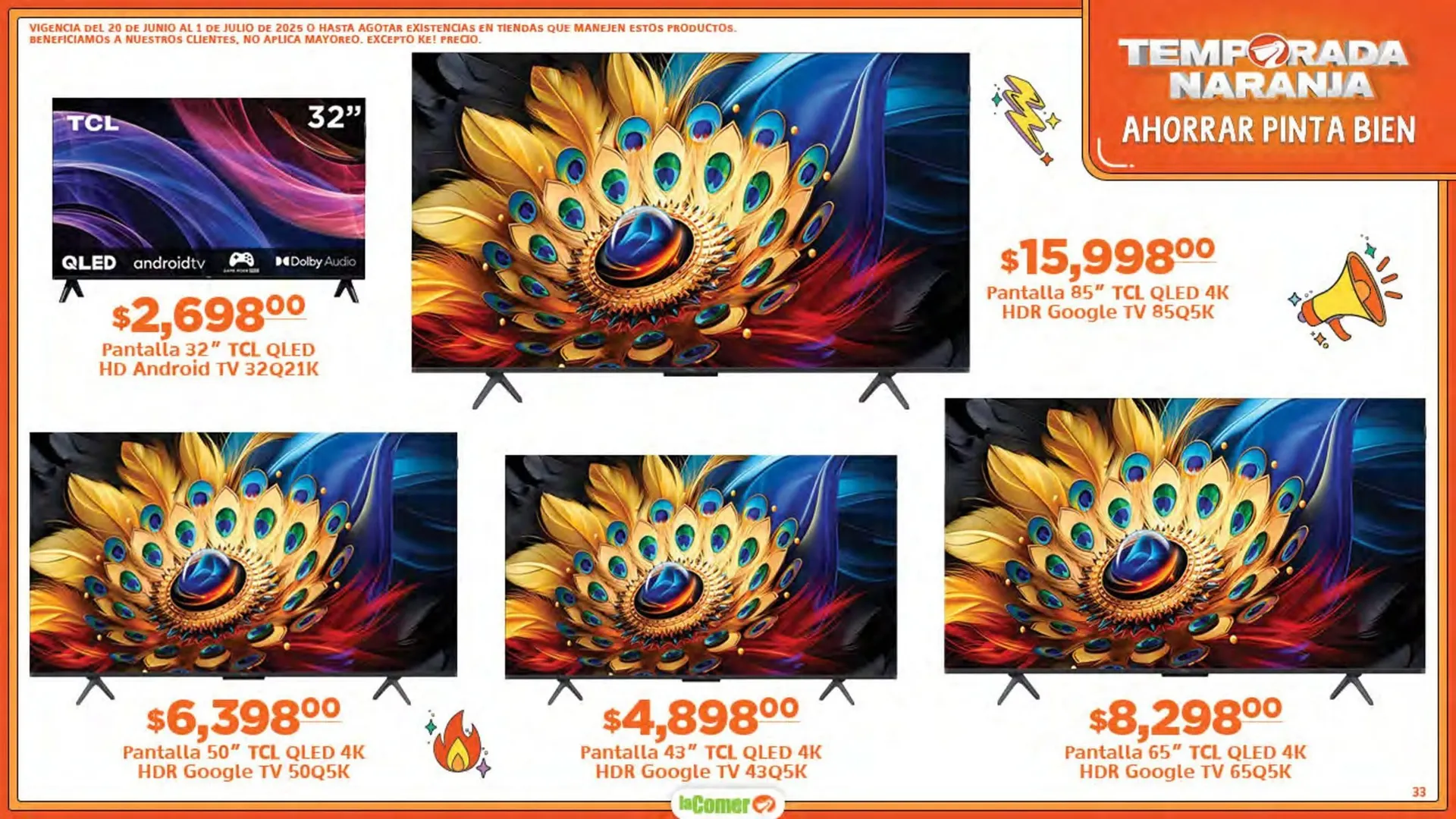 Catálogo de Catálogo La Comer 20 de junio al 1 de julio 2025 - Pagina 33