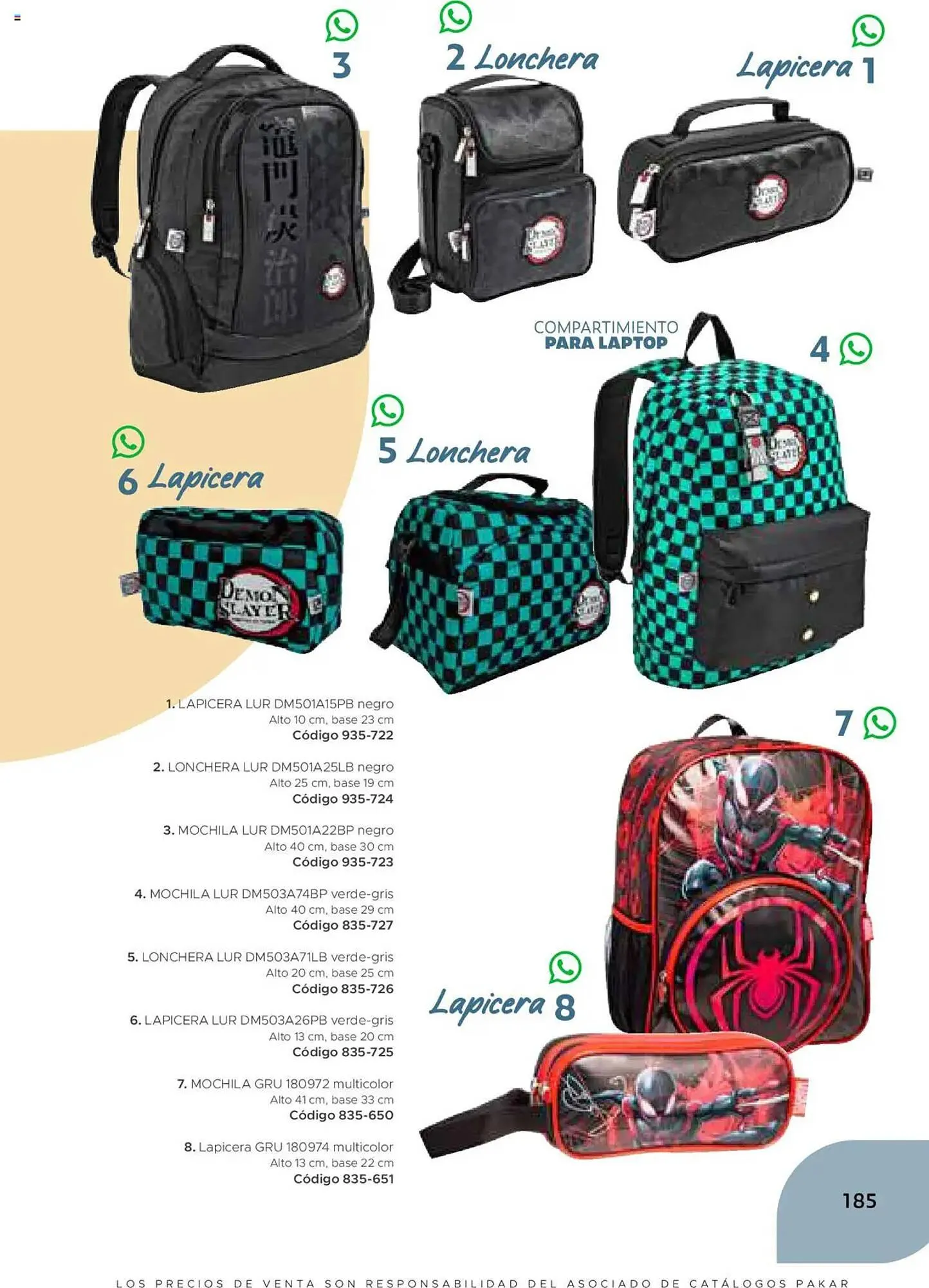 Catálogo de Catálogo SC Pakar 24 de julio al 1 de enero 2026 - Pagina 185