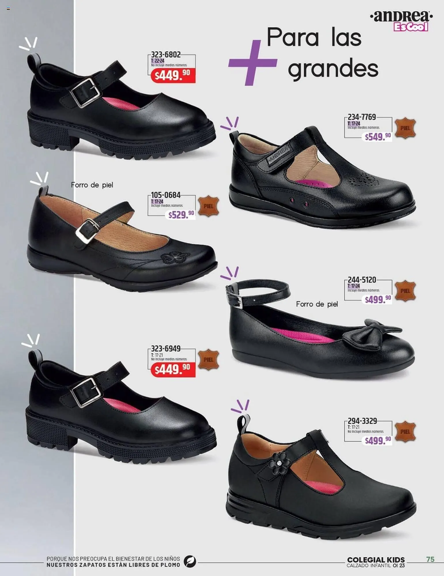 Catálogo de Catálogo Andrea 27 de agosto al 27 de enero 2024 - Pagina 75
