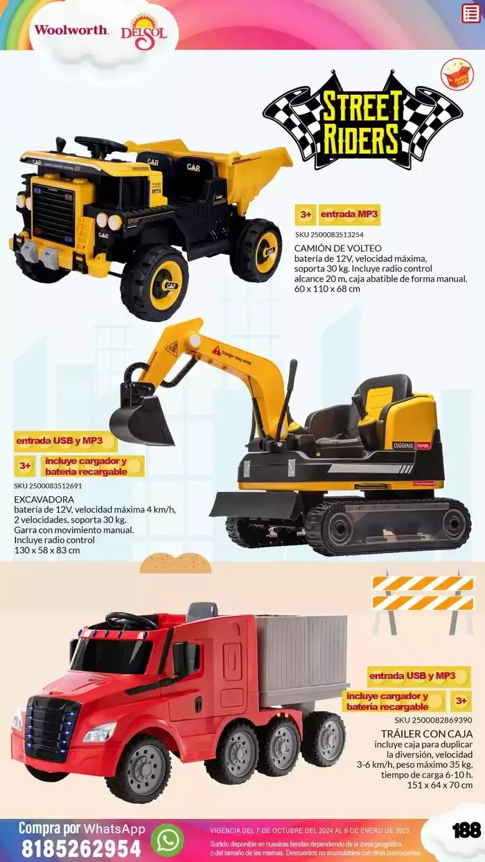 Catálogo de Castillo Del Juguete 7 de octubre al 6 de enero 2025 - Pagina 186