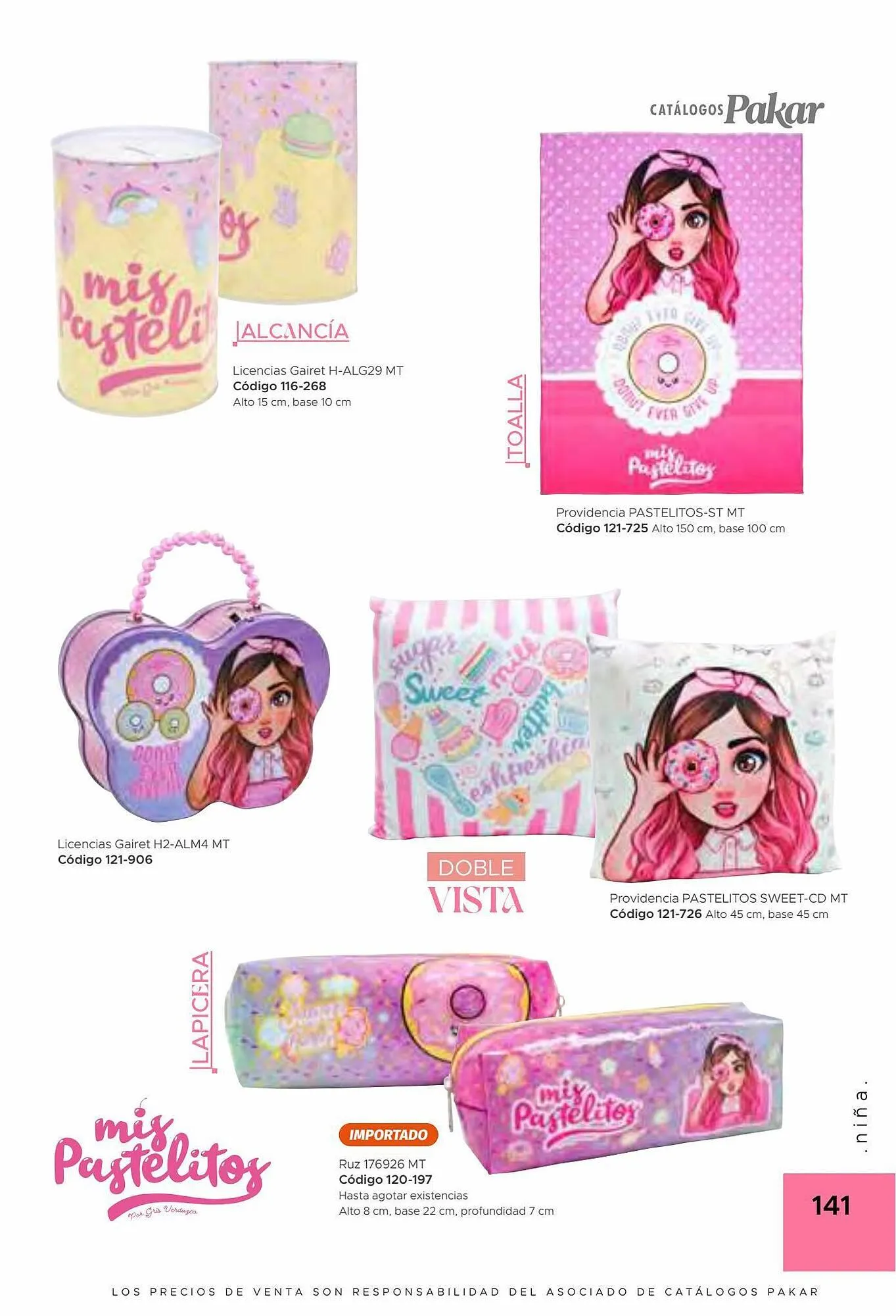 Catálogo de Catálogo SC Pakar 29 de julio al 31 de diciembre 2023 - Pagina 141