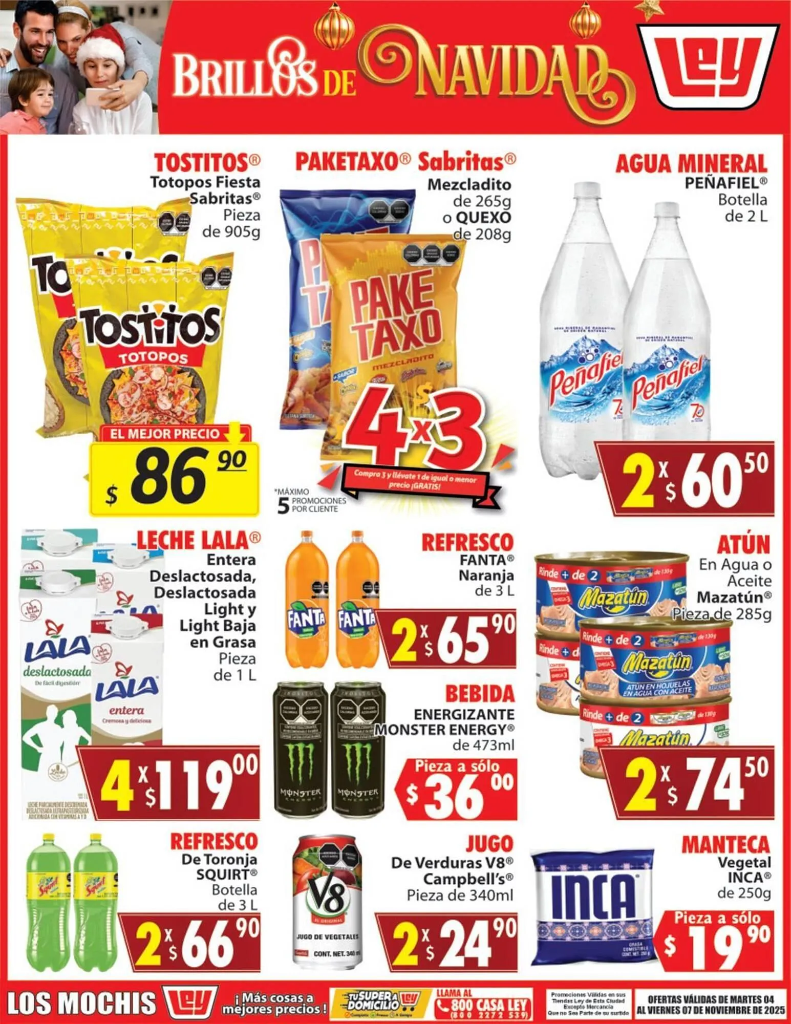 Catálogo de Folleto Casa Ley 4 de noviembre al 7 de noviembre 2025 - Pagina 3