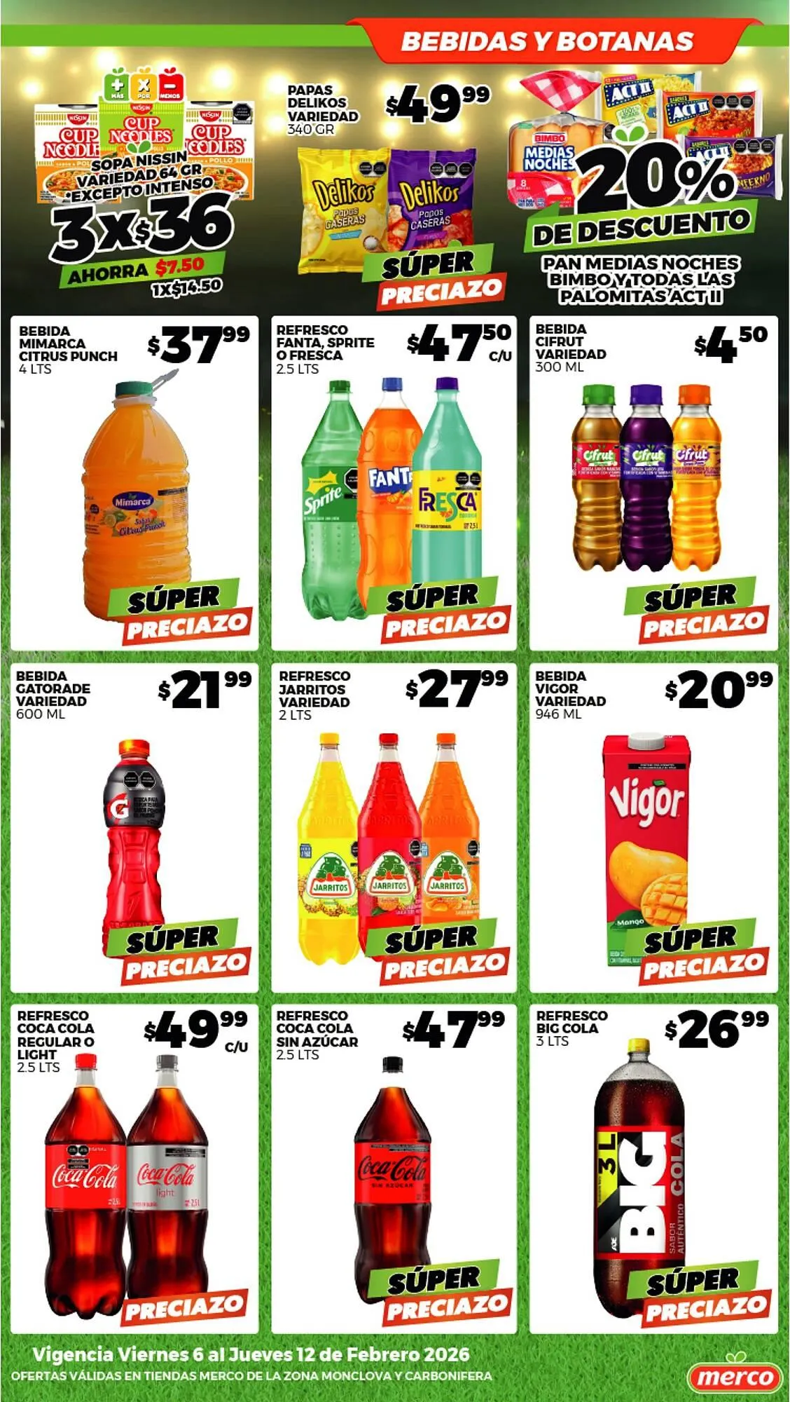 Catálogo de Folleto Merco 6 de febrero al 12 de febrero 2026 - Pagina 10