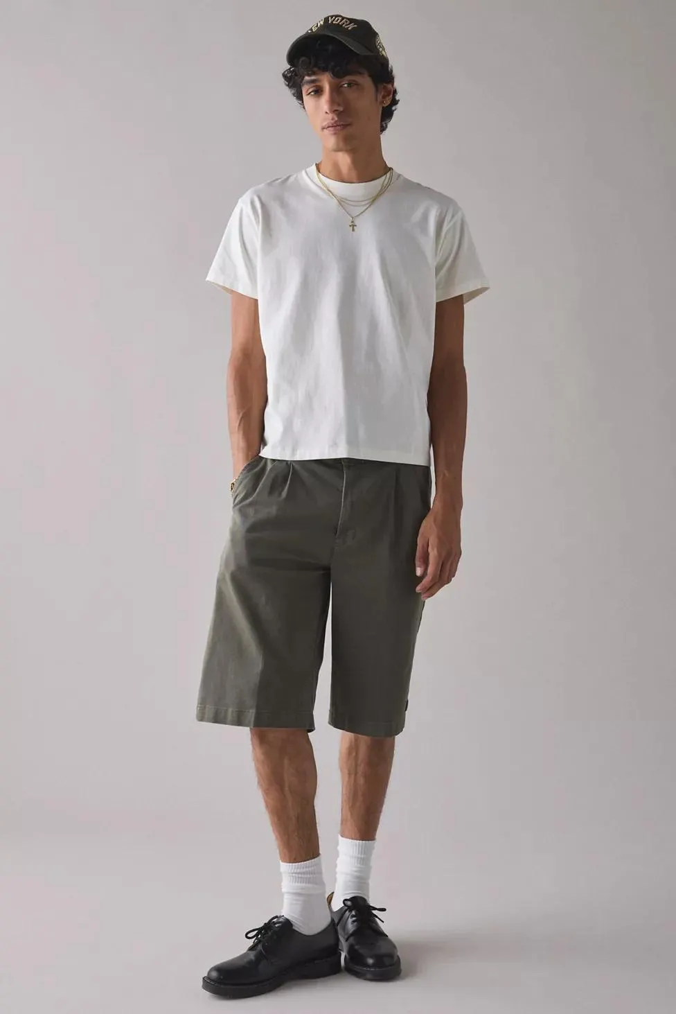 BDG Bonfire Cropped Cotton Tee