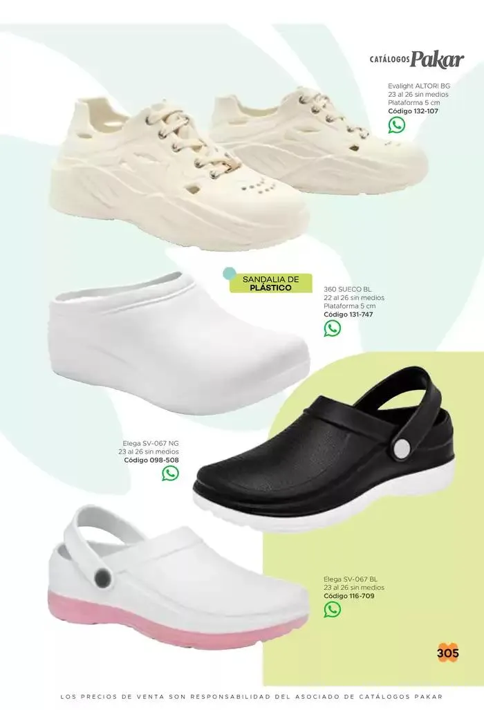 Catálogo de Pakar Sandalia 31 de enero al 31 de mayo 2025 - Pagina 305