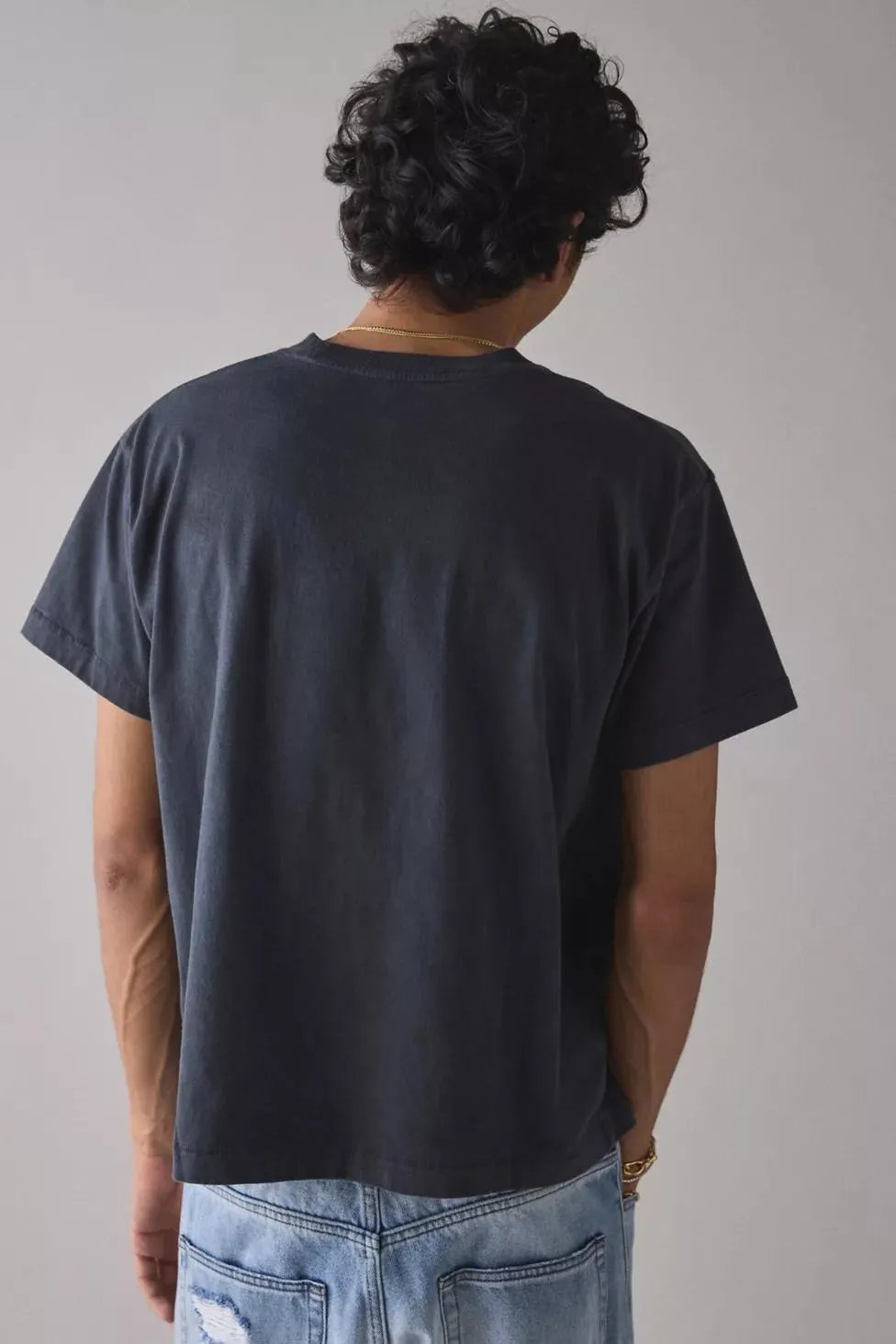 BDG Bonfire Cropped Cotton Tee