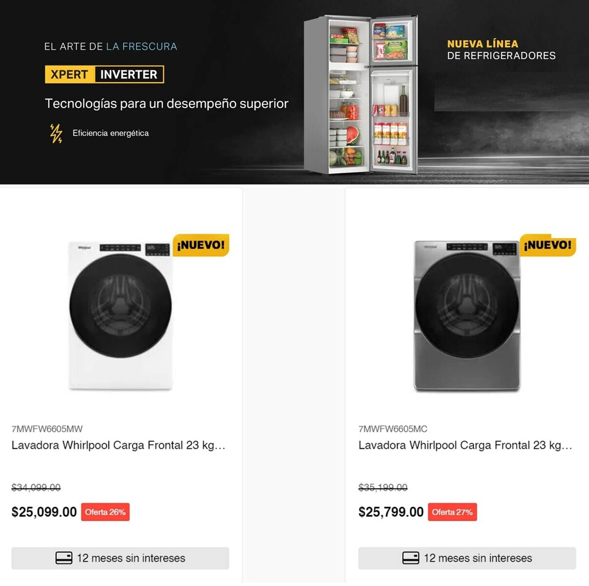 Catálogo de Catálogo Whirlpool 5 de septiembre al 30 de septiembre 2023 - Pagina 10