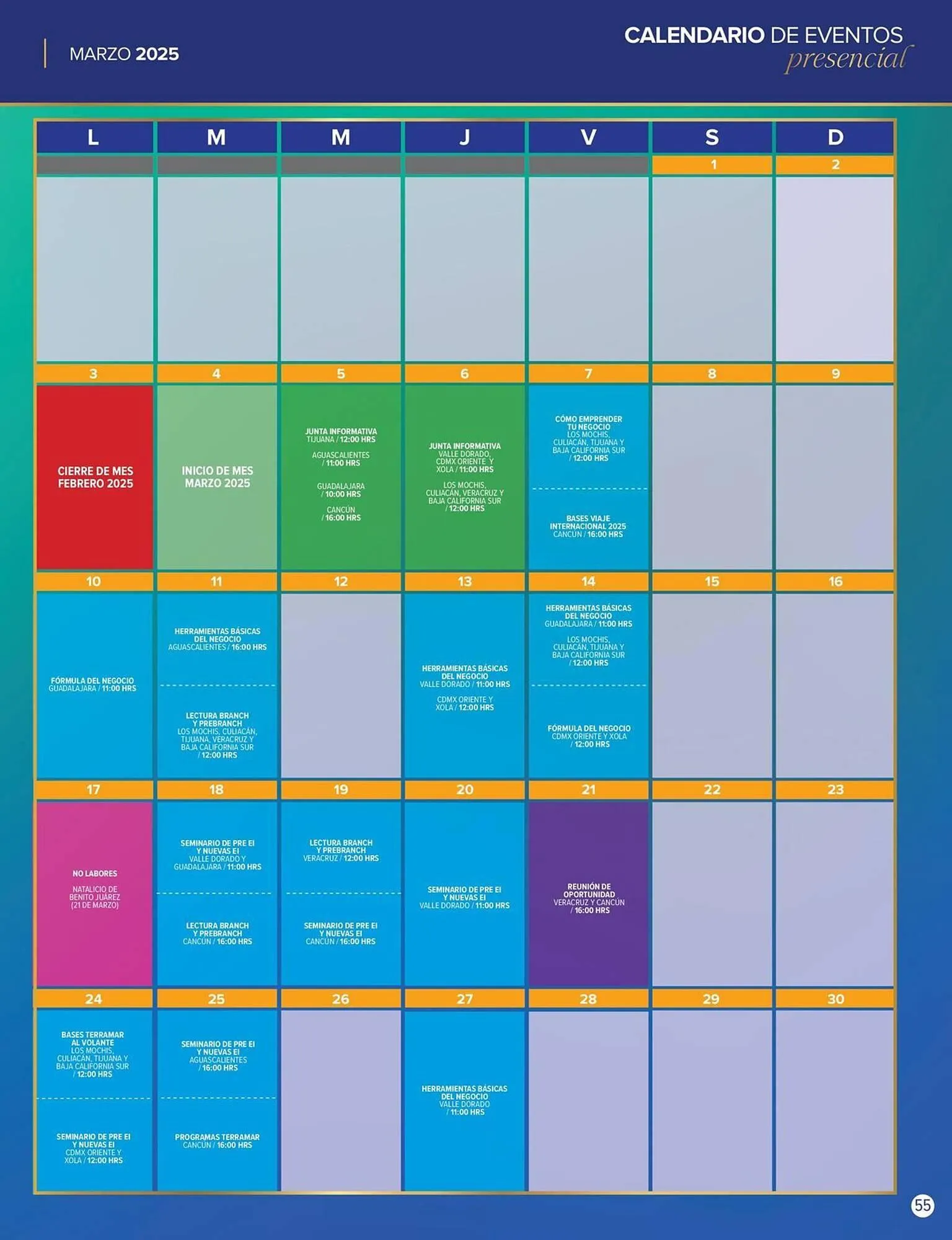 Catálogo de Catálogo Terramar Brands 1 de marzo al 31 de marzo 2025 - Pagina 55