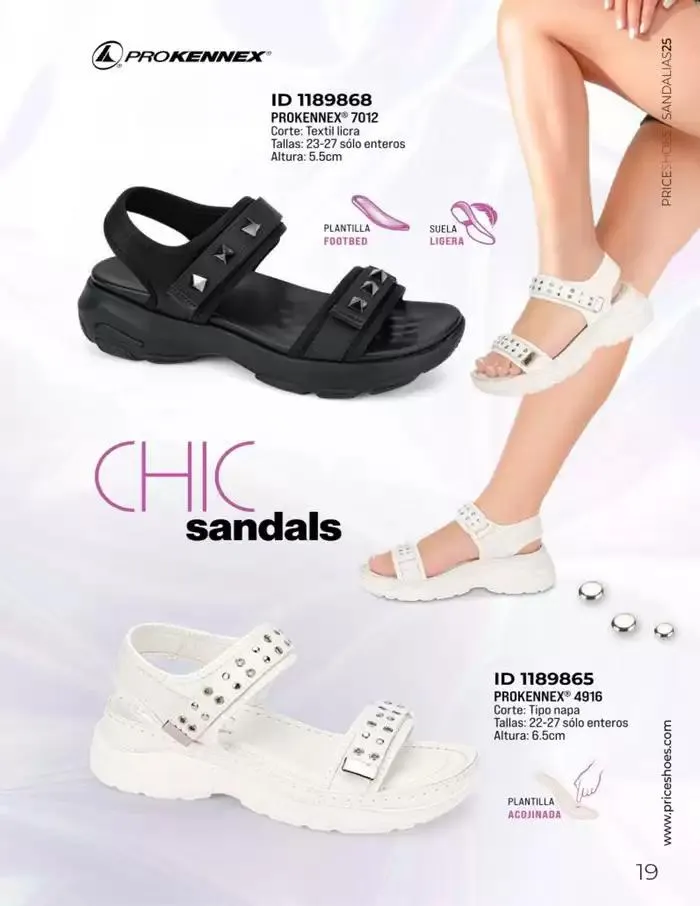 Catálogo de SANDALIAS | CONFORT | 2025 | 1E 11 de marzo al 31 de agosto 2025 - Pagina 19