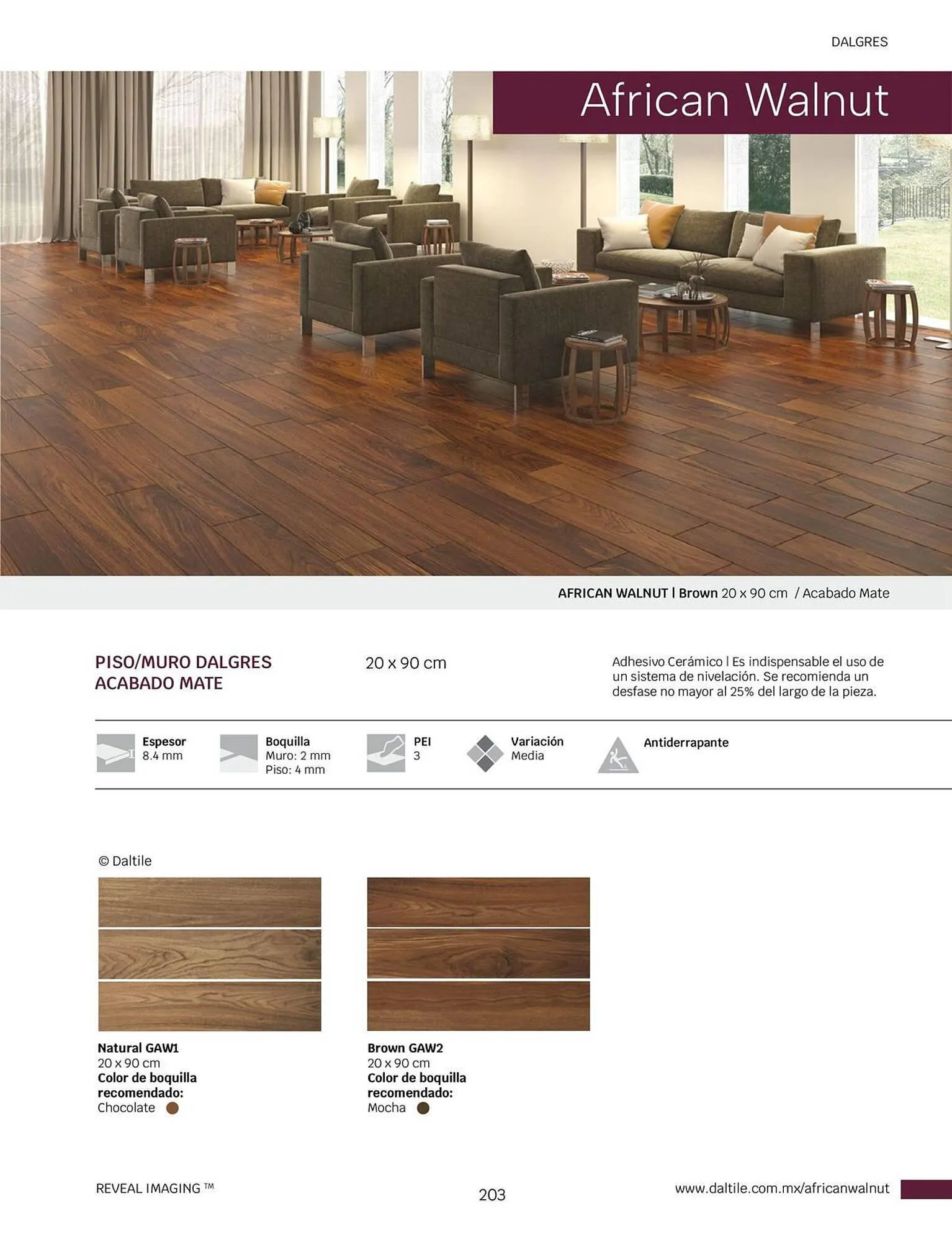 Catálogo de Catálogo Daltile 1 de enero al 31 de diciembre 2024 - Pagina 203
