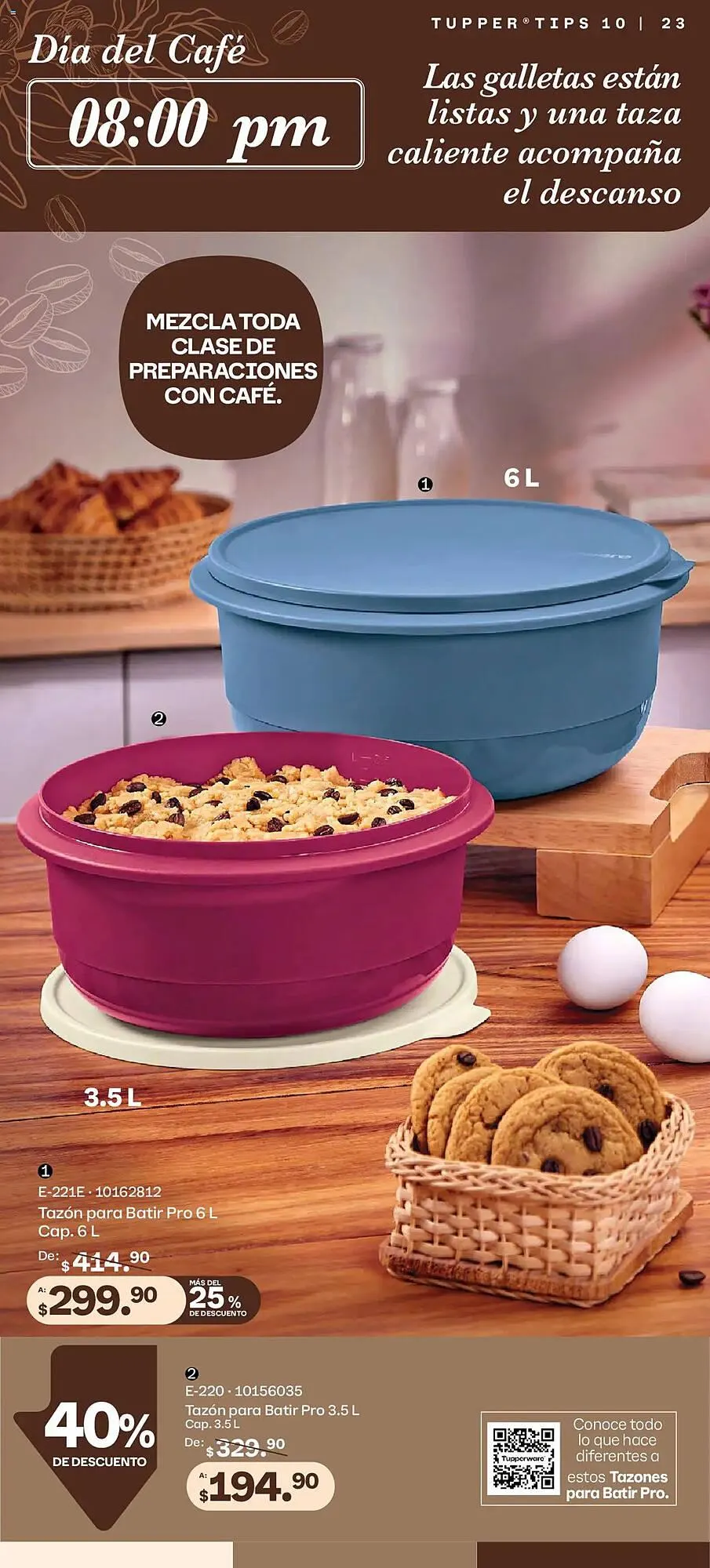 Catálogo de Catálogo Tupperware 8 de septiembre al 6 de octubre 2025 - Pagina 23