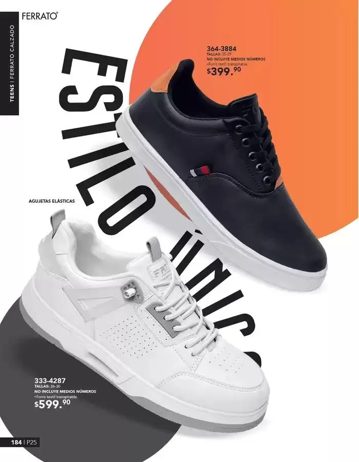 Catálogo de ANDREA | CALZADO CABALLERO 26 de enero al 24 de mayo 2025 - Pagina 184