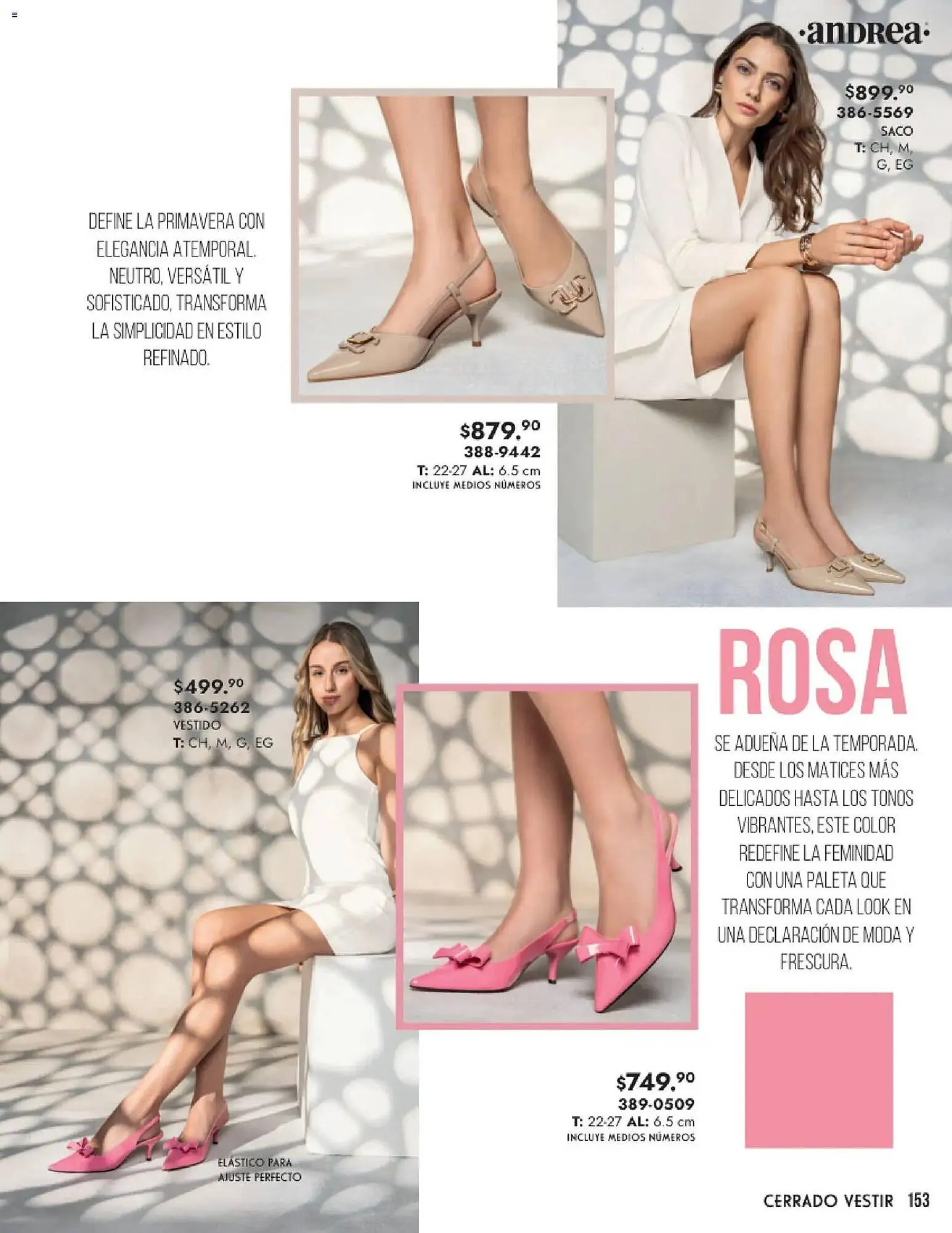 Catálogo de Catálogo Andrea 25 de enero al 24 de mayo 2026 - Pagina 153