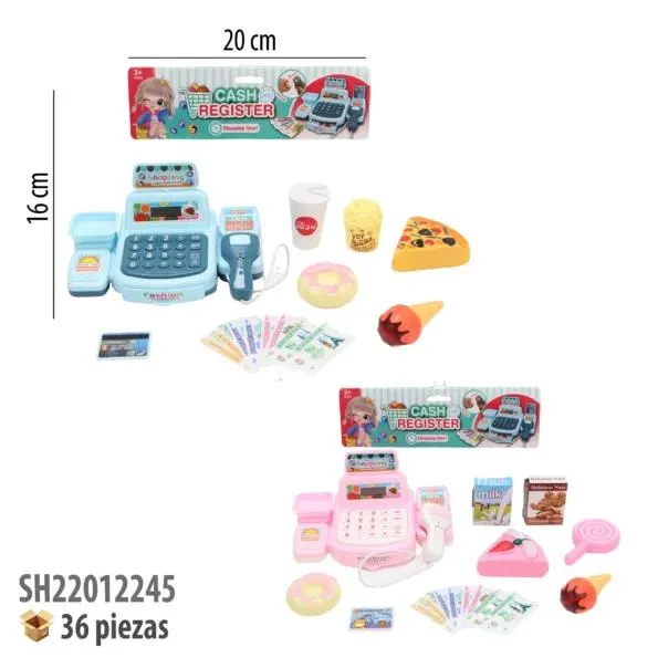 CAJA REGISTRADORA CON LUZ Y SONIDO