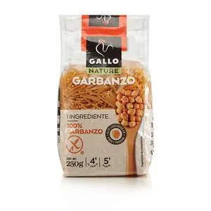 PASTA PARA SOPA FIDEO GARBANZO GALLO BOLSA 250 GR.