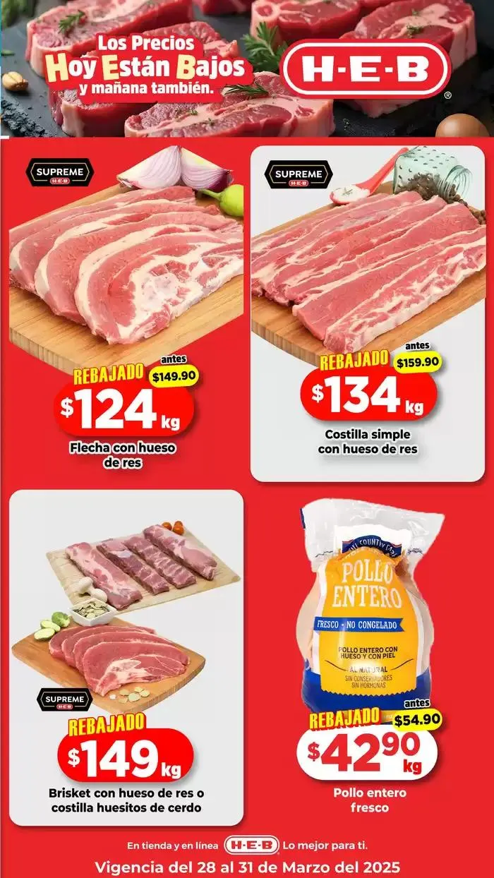 Catálogo de Ofertas HEB 28 de marzo al 31 de marzo 2025 - Pagina 3