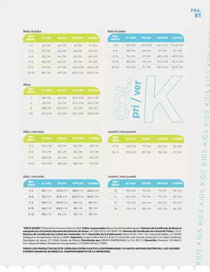 Catálogo de KIDS | PRI-VER | 2025 | 1E 19 de marzo al 31 de agosto 2025 - Pagina 83