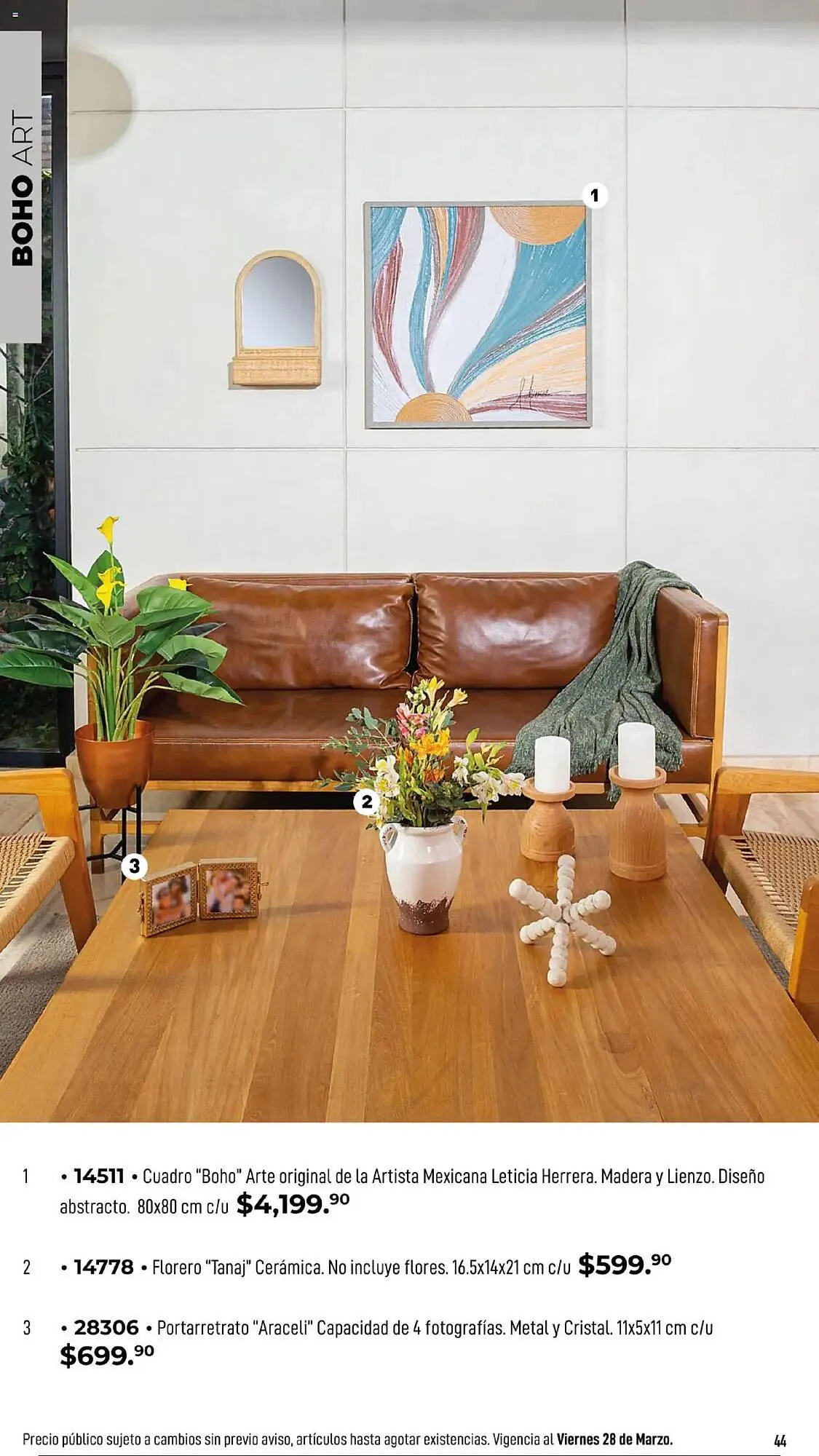 Catálogo de Catálogo Home Interiors 17 de febrero al 28 de marzo 2025 - Pagina 44