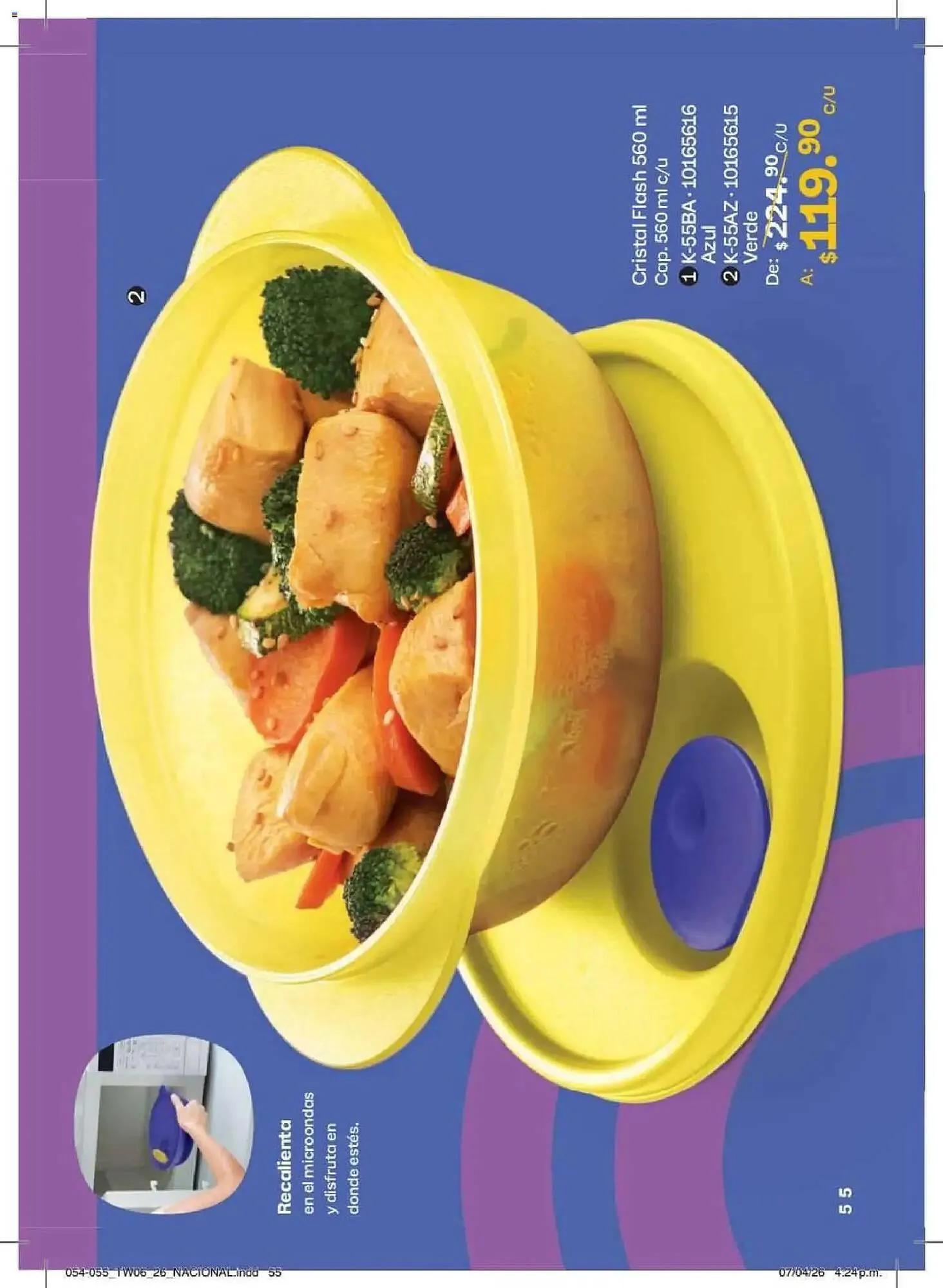 Catálogo de Catálogo Tupperware 18 de mayo al 14 de junio 2026 - Pagina 55