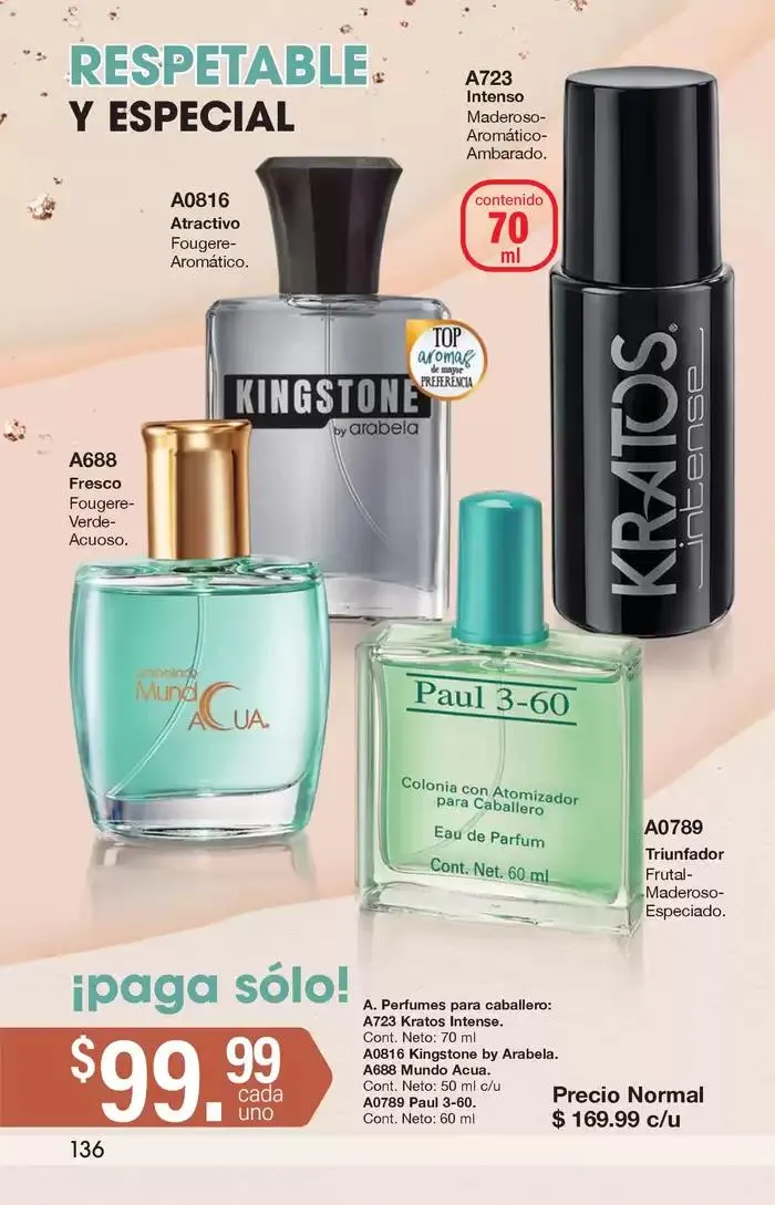 Catálogo de Arabela Campaña 11 2 de mayo al 15 de mayo 2025 - Pagina 136