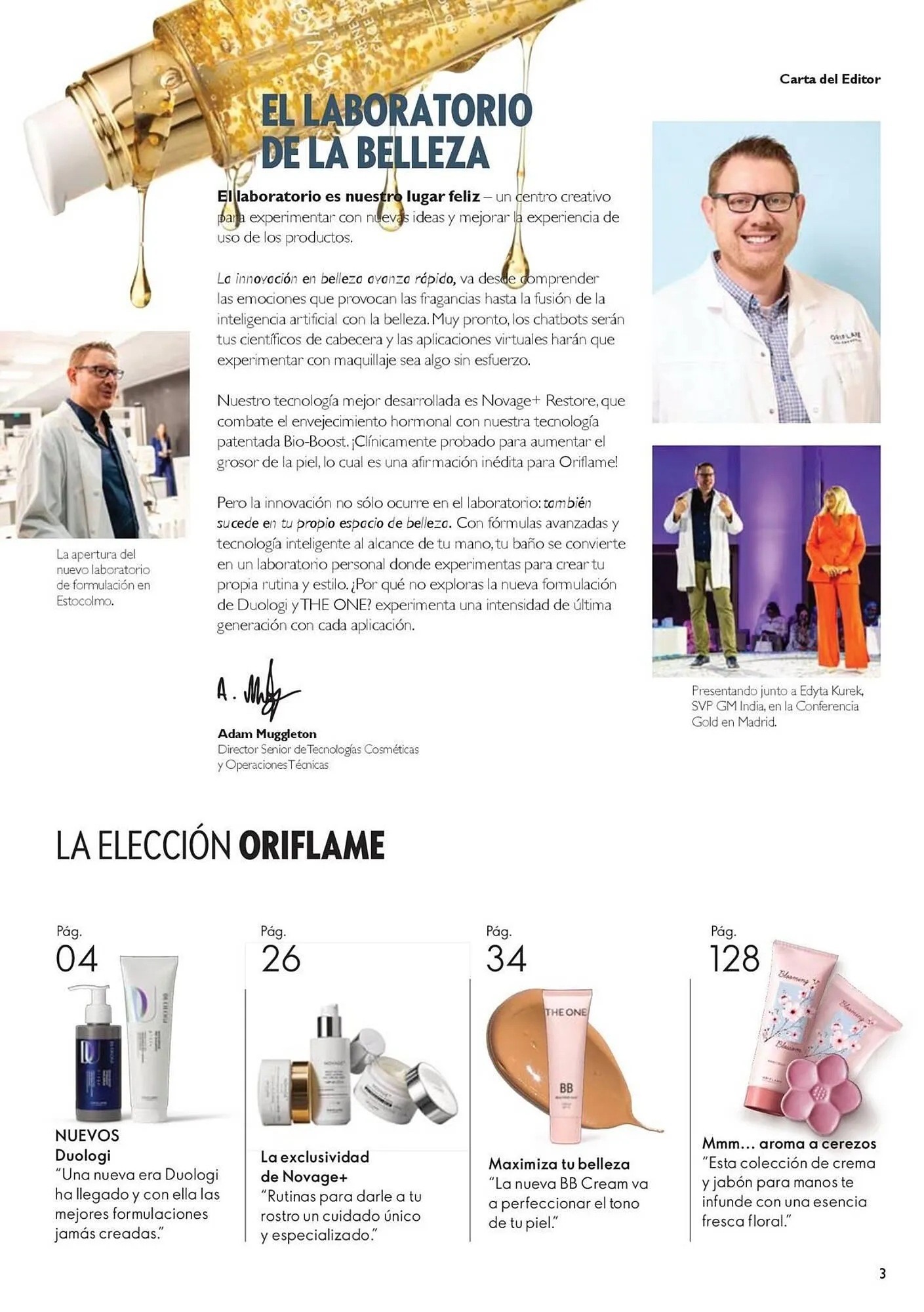 Catálogo de Catálogo Oriflame 6 de octubre al 31 de octubre 2025 - Pagina 3