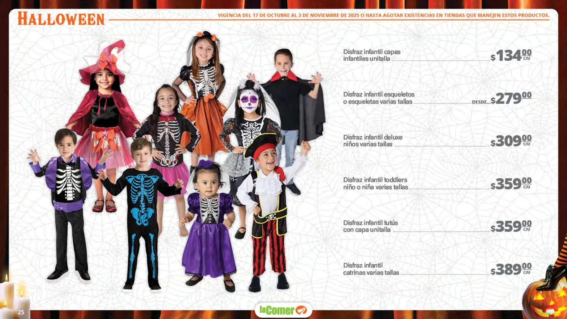 Catálogo de Folleto La Comer 17 de octubre al 3 de noviembre 2025 - Pagina 25