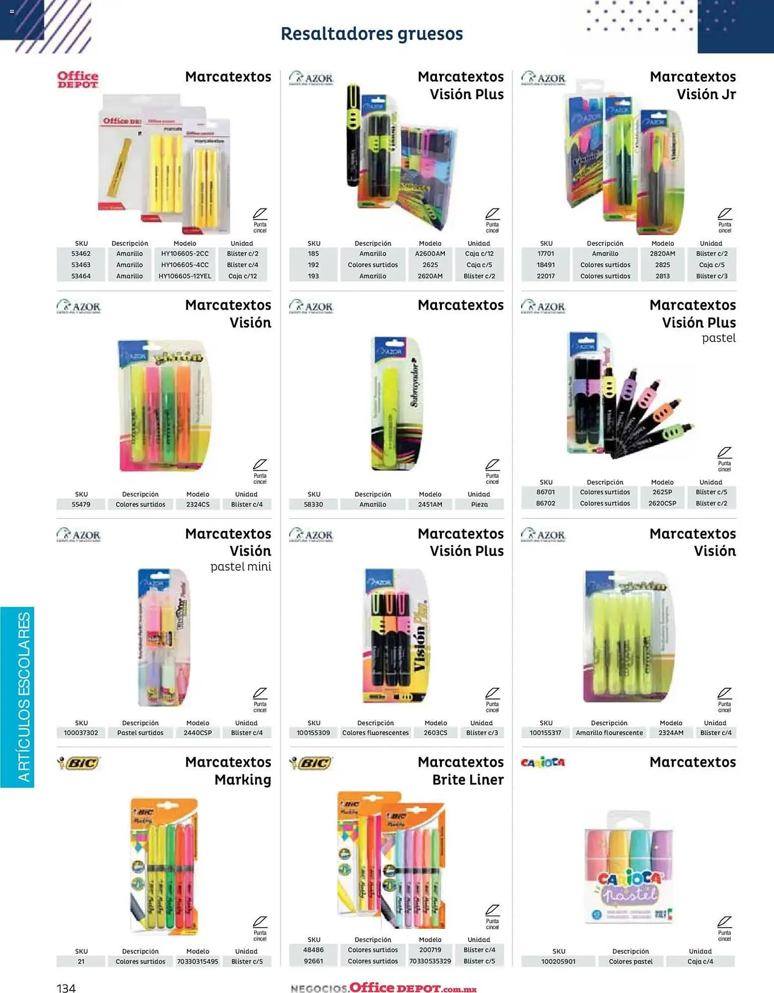 Catálogo de Catálogo Office Depot 12 de enero al 1 de enero 2027 - Pagina 136