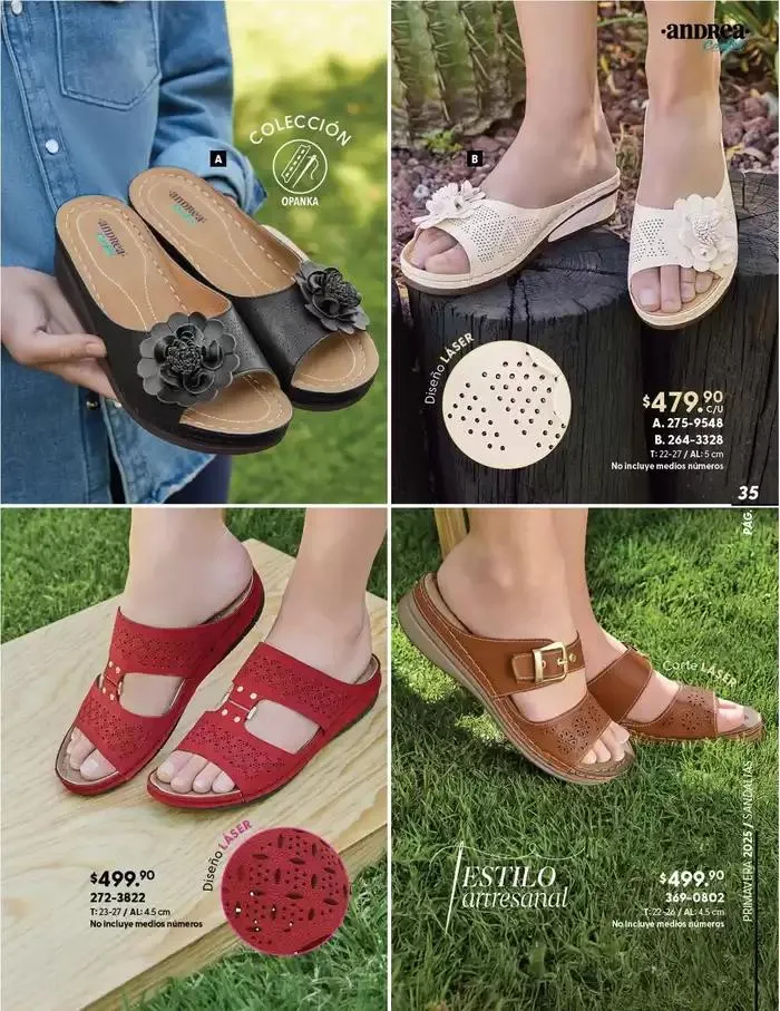 Catálogo de ANDREA | CALZADO CONFORT 26 de enero al 24 de mayo 2025 - Pagina 35