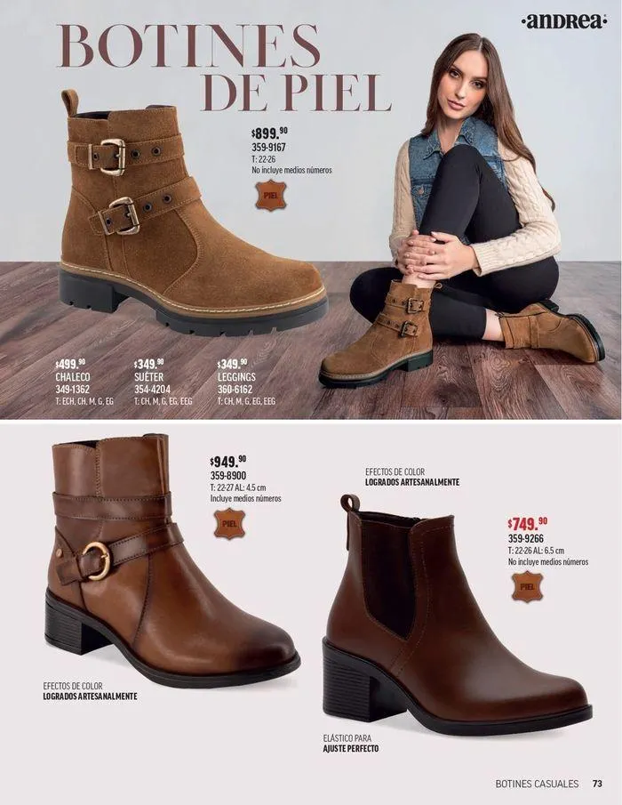 Catálogo de ANDREA - CALZADO DAMA 26 de agosto al 25 de enero 2025 - Pagina 170