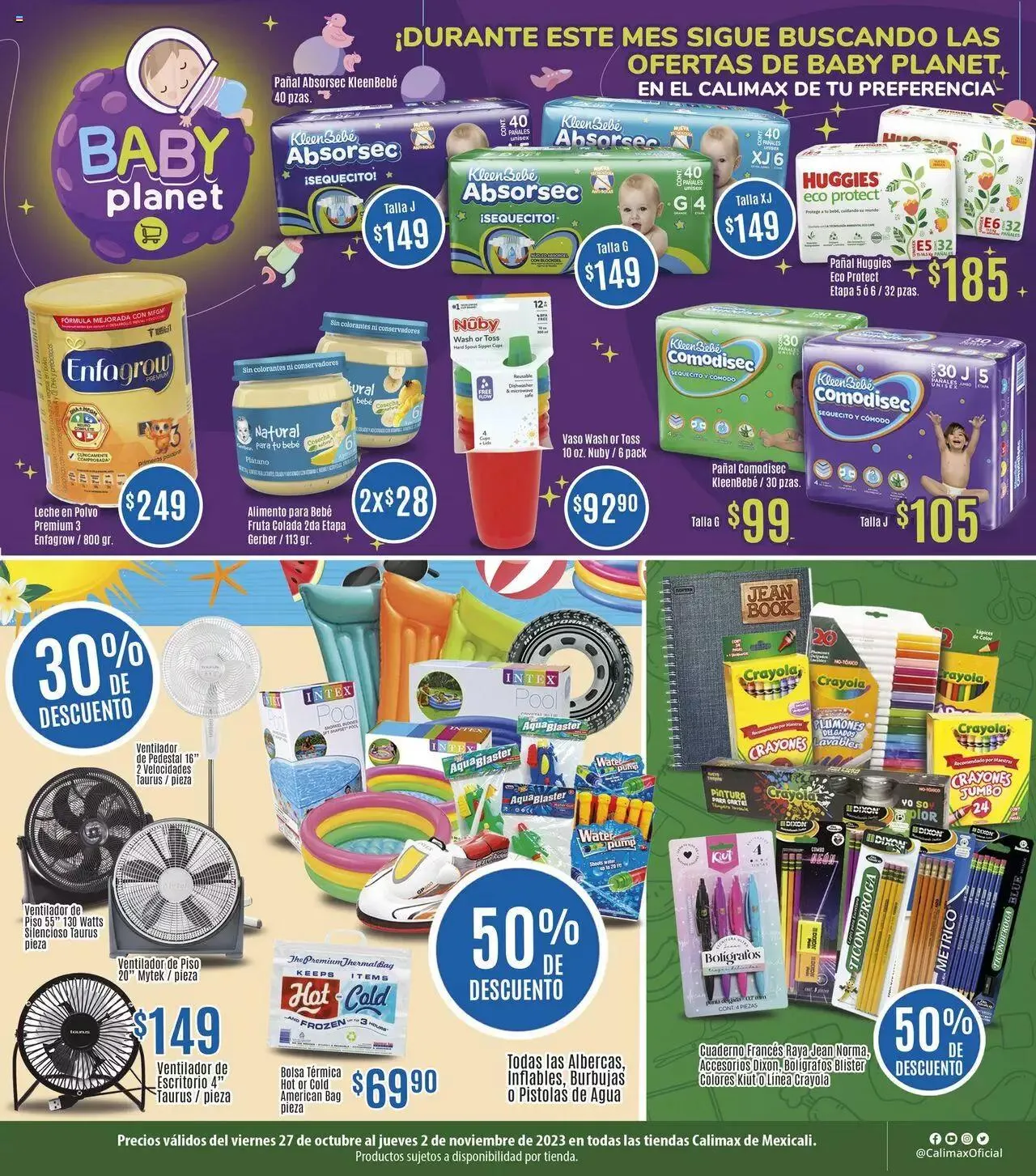 Catálogo de Calimax Ofertas Ensenada 27 de octubre al 2 de noviembre 2023 - Pagina 7