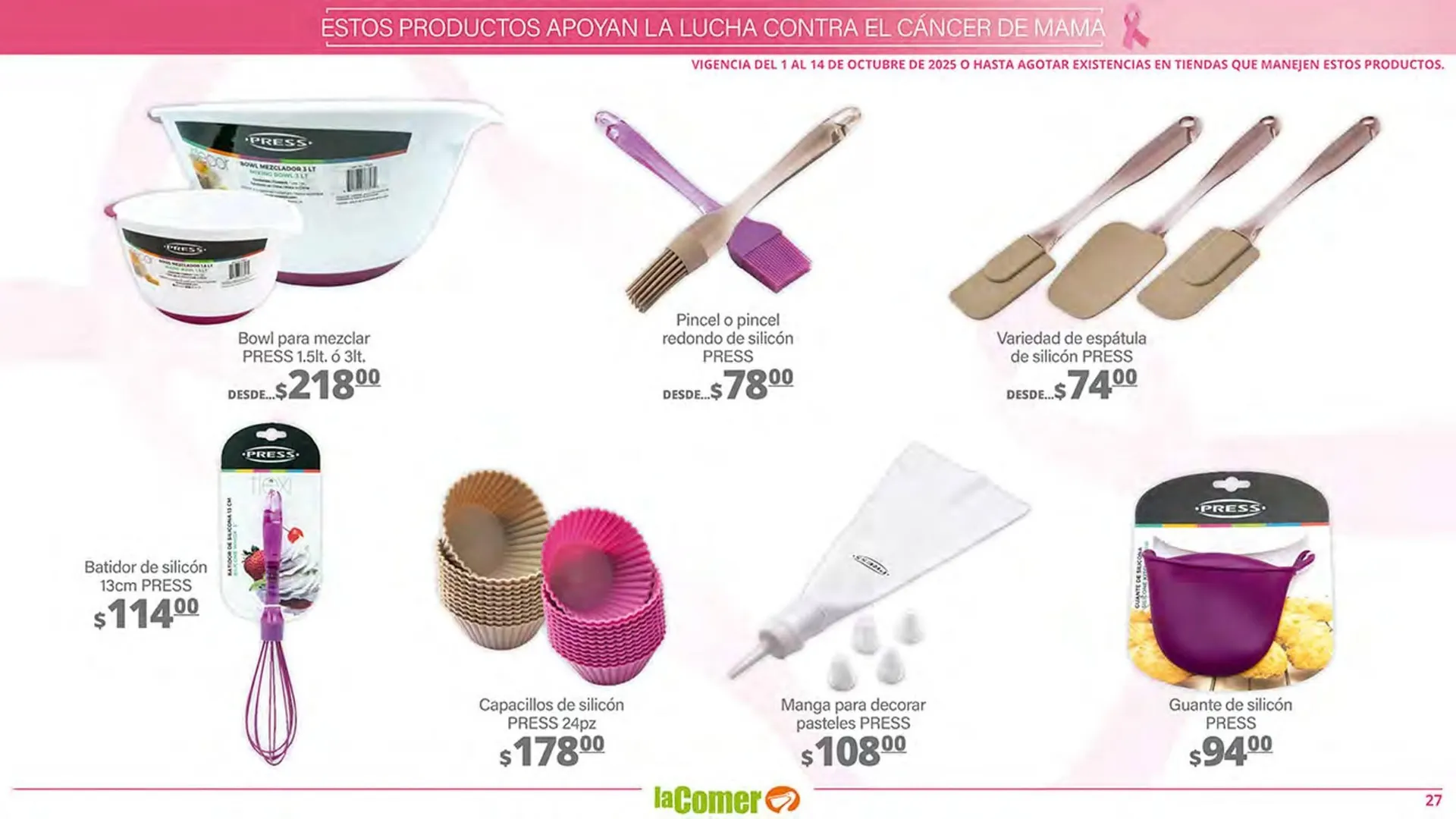 Catálogo de Folleto La Comer 1 de octubre al 14 de octubre 2025 - Pagina 27