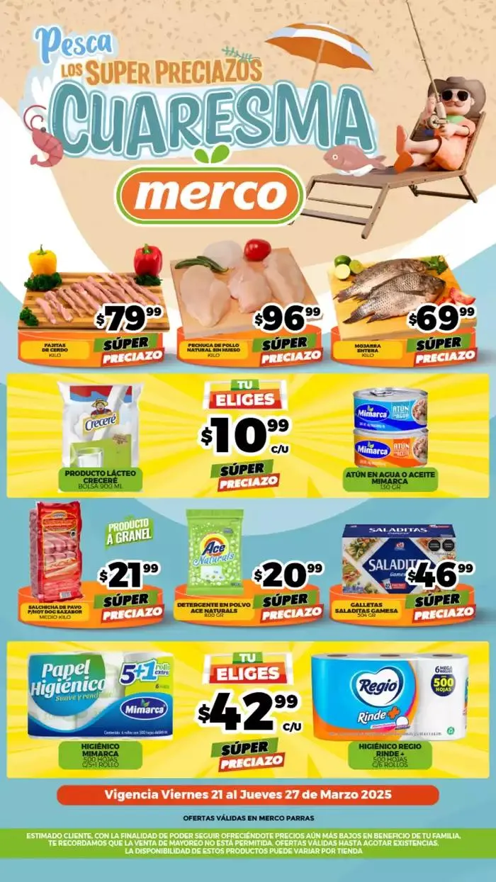 Catálogo de Pesca los Super Preciazos Cuaresma 21 de marzo al 27 de marzo 2025 - Pagina 1
