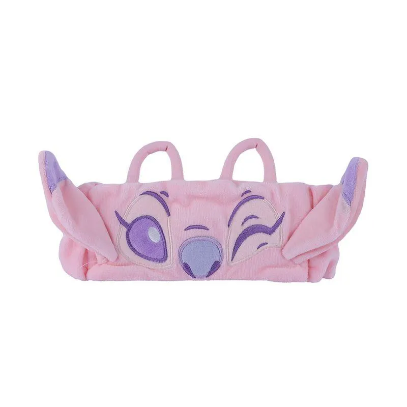 Banda Para Cabello Disney Angel 100% Poliéster Rosa 23x7 Cm