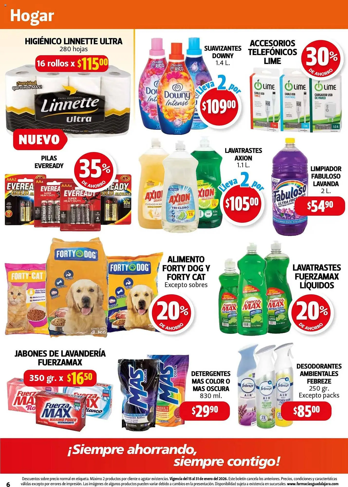 Catálogo de Folleto Farmacias Guadalajara 15 de enero al 31 de enero 2026 - Pagina 6