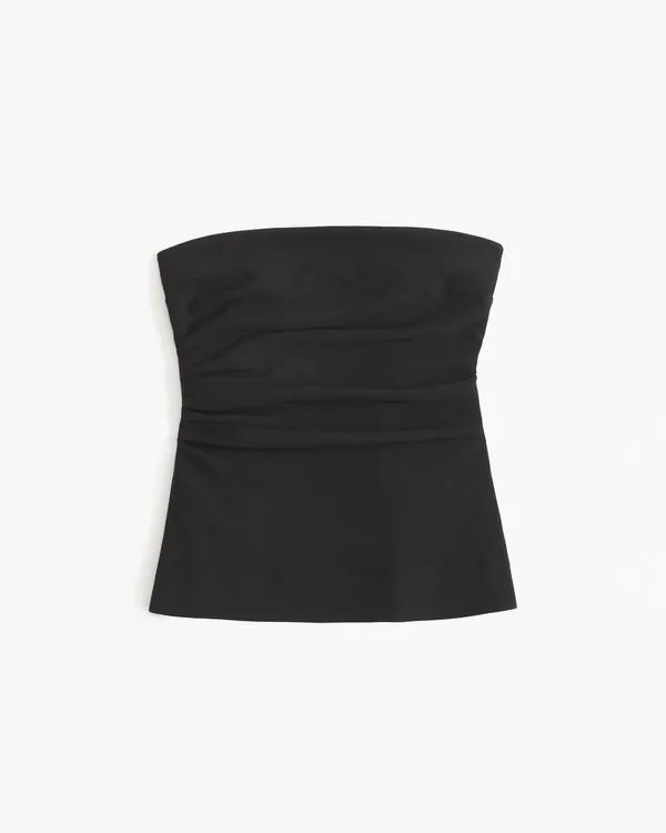 Strapless Side Ruched Top