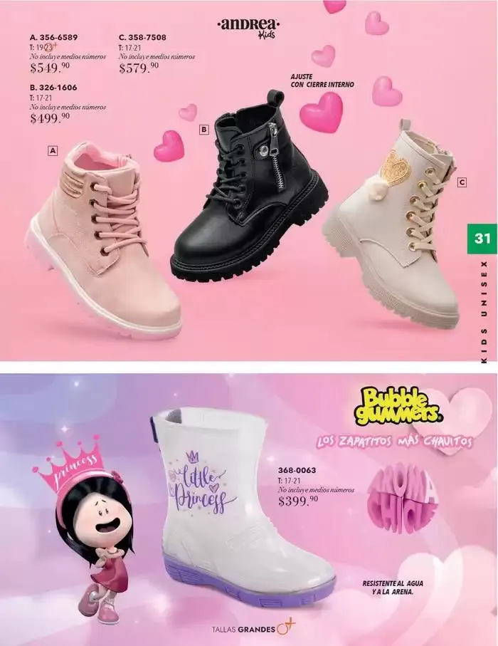 Catálogo de ANDREA | INFANTIL 26 de enero al 24 de mayo 2025 - Pagina 31