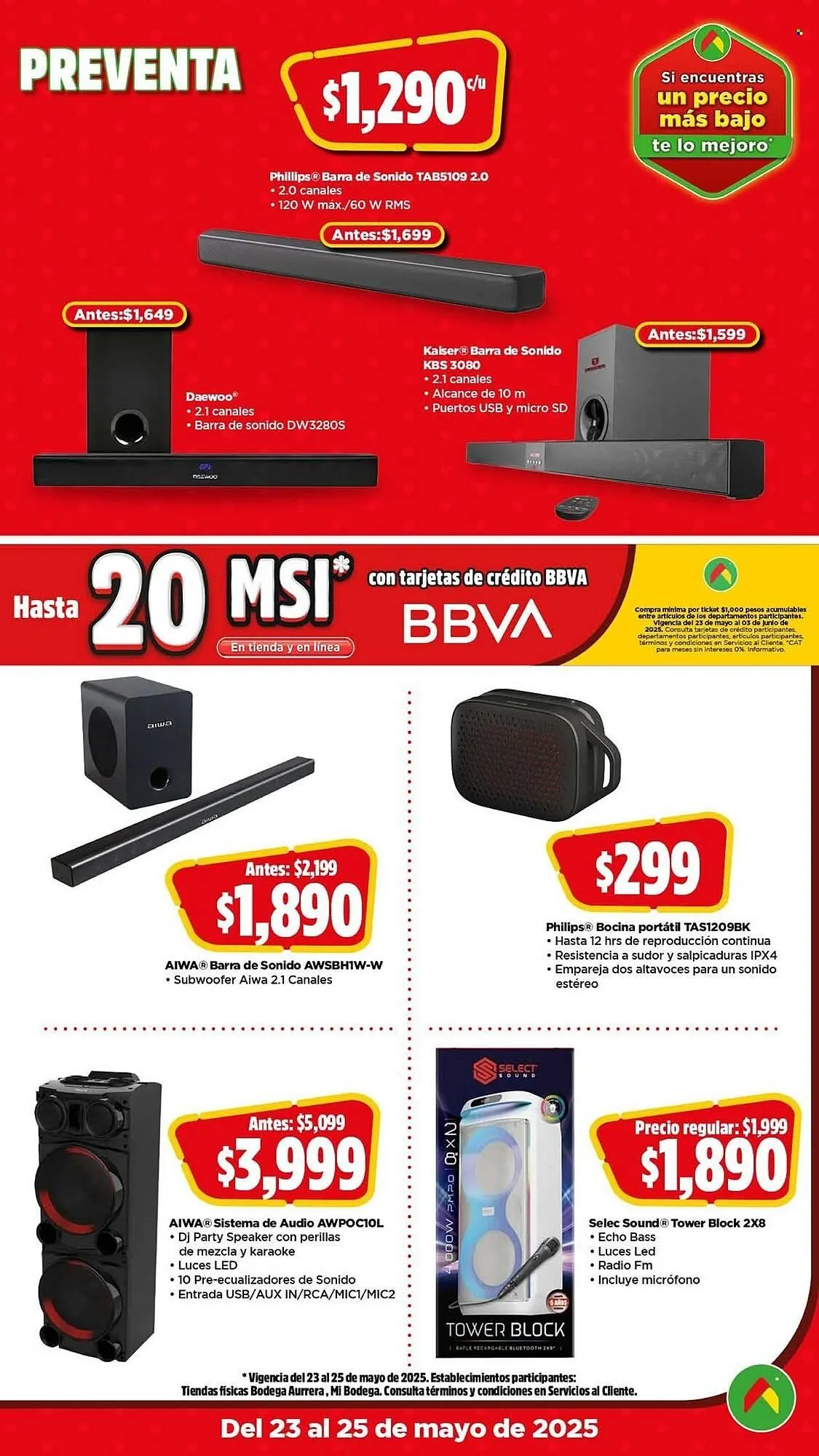 Catálogo de Catálogo Bodega Aurrerá 23 de mayo al 3 de junio 2025 - Pagina 14