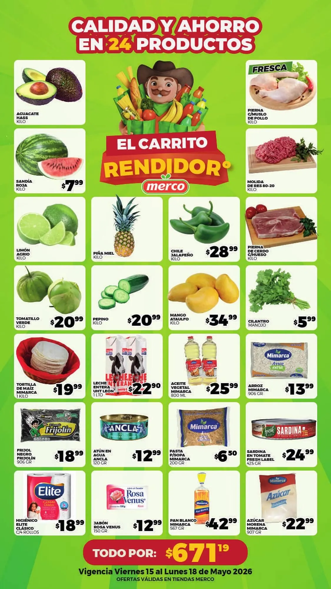Catálogo de Folleto Merco 15 de mayo al 21 de mayo 2026 - Pagina 2
