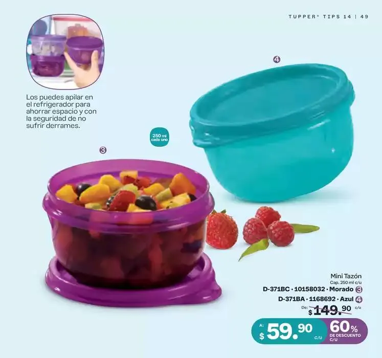 Catálogo de Tupper Tips 14 15 de octubre al 10 de noviembre 2024 - Pagina 49