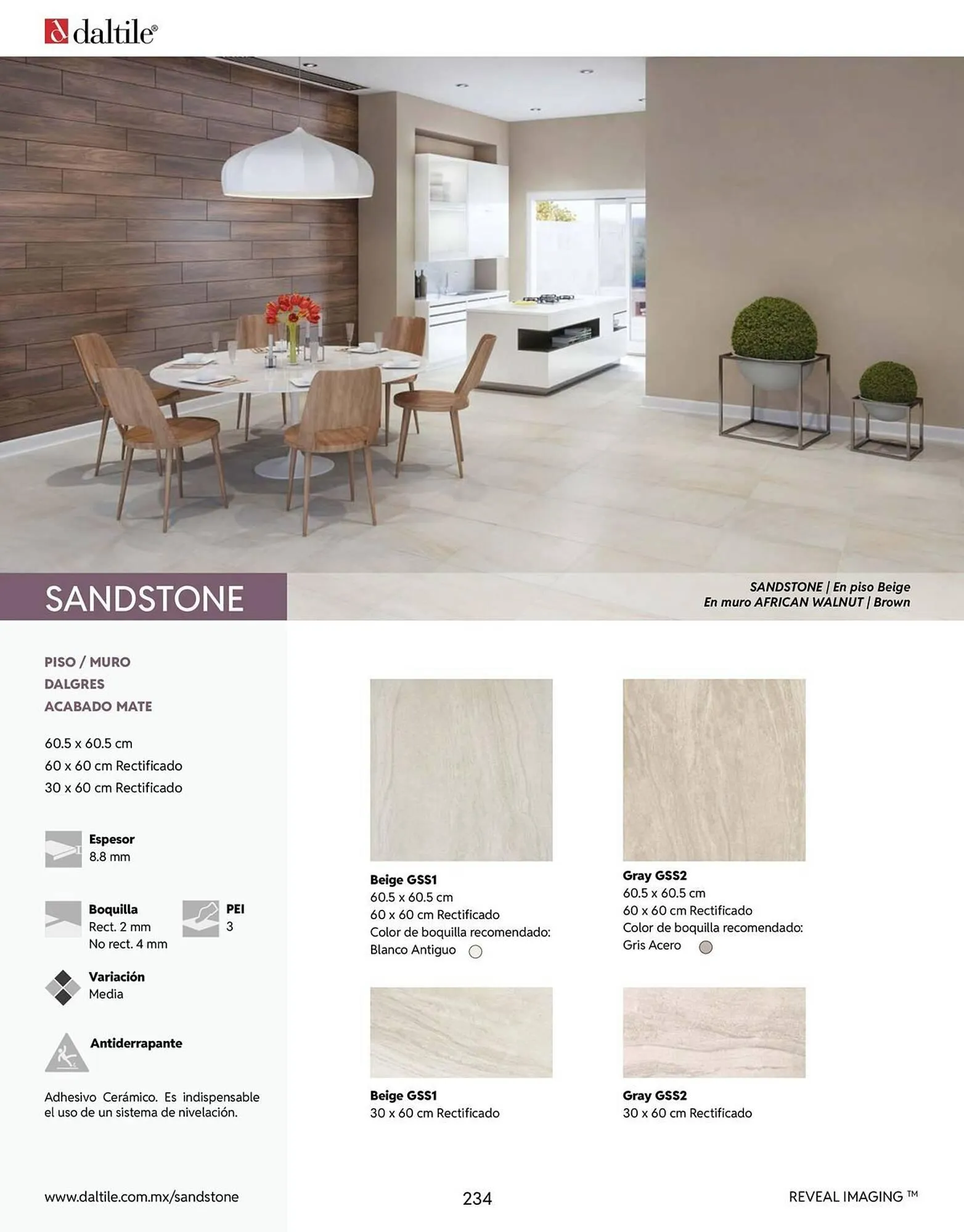 Catálogo de Catálogo Daltile 13 de enero al 31 de diciembre 2026 - Pagina 234