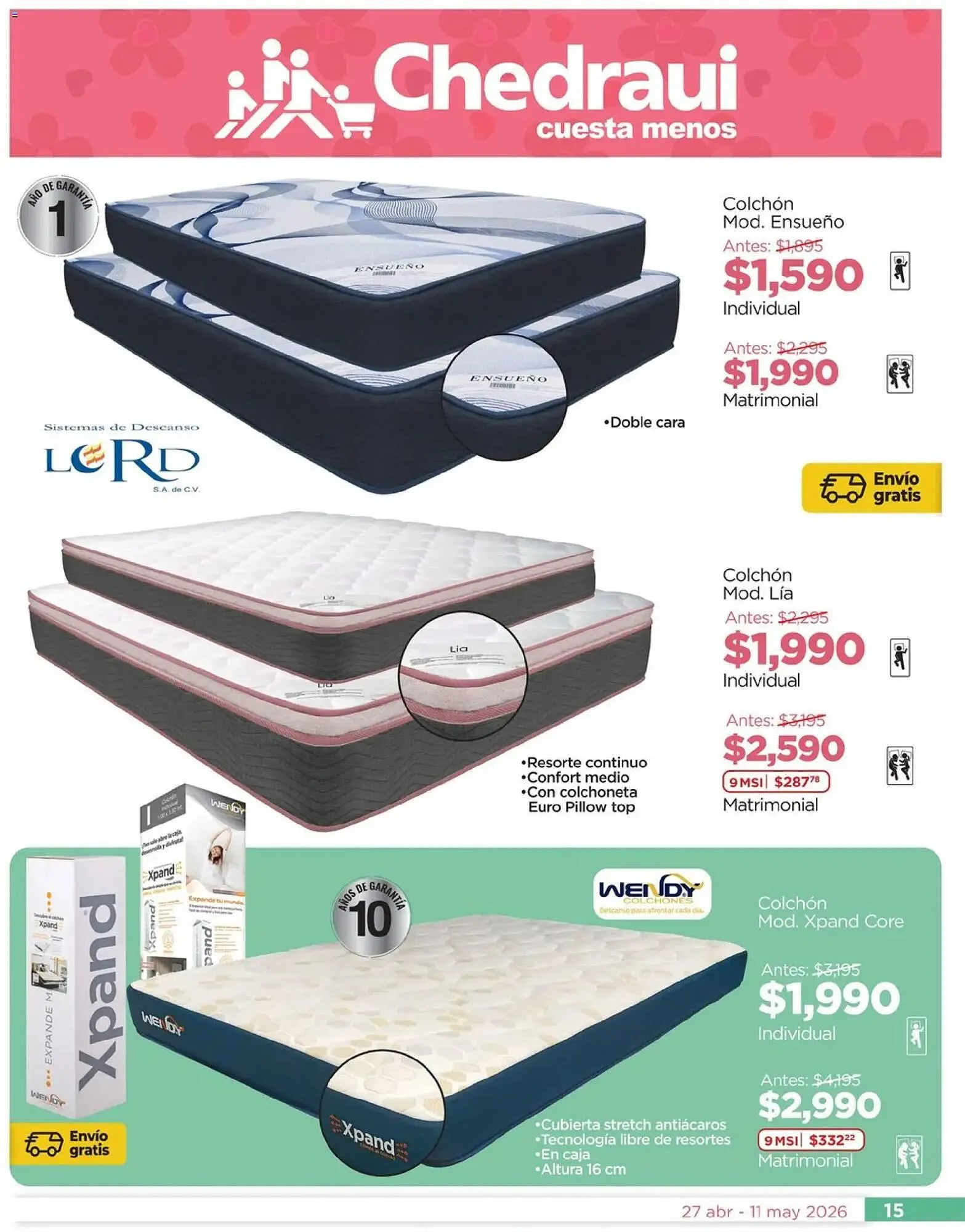 Catálogo de Folleto Chedraui 27 de abril al 12 de mayo 2026 - Pagina 15