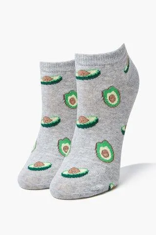 CALCETIN GRIS AGUACATE