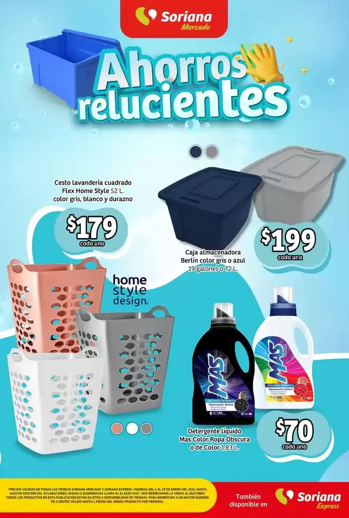 Catálogo de Ahorros relucientes Mercado Nacional 3 de enero al 29 de enero 2025 - Pagina 1