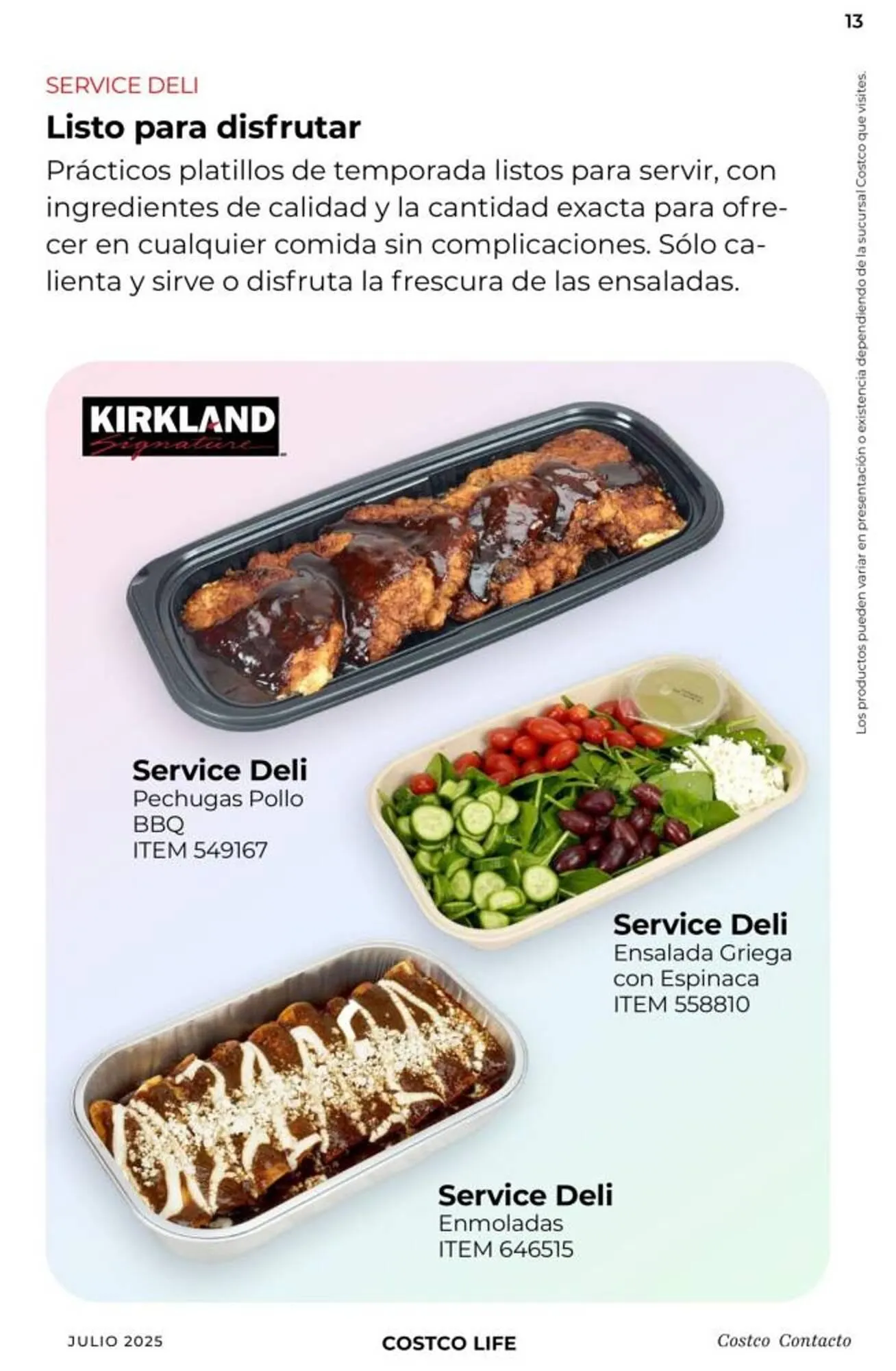 Catálogo de Catálogo Costco 1 de julio al 31 de julio 2025 - Pagina 13