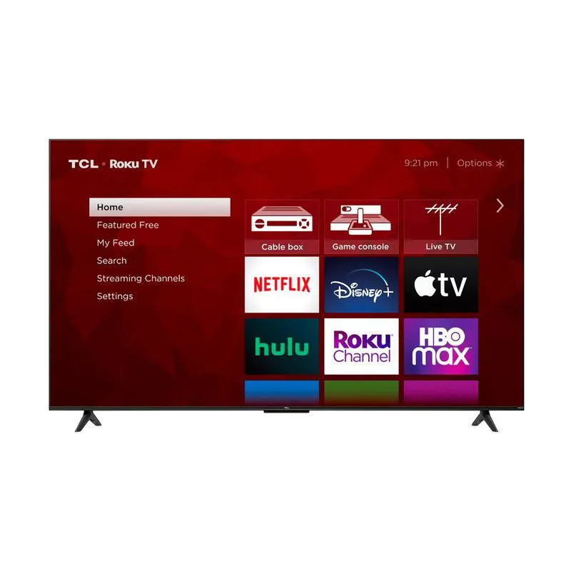 Pantalla TCL Smart TV 4 Series S451 4K UHD Roku Tv 55''