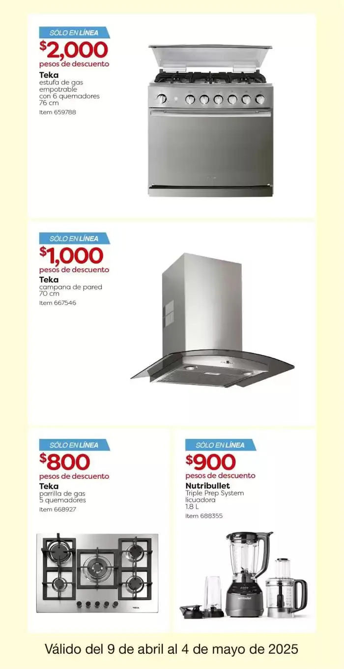 Catálogo de Cuponera Costco 9 de abril al 4 de mayo 2025 - Pagina 9