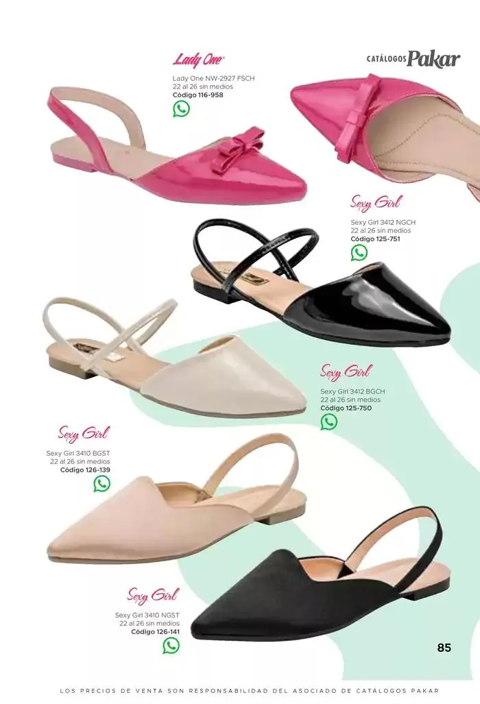 Catálogo de Pakar Mujer 31 de enero al 31 de agosto 2025 - Pagina 85