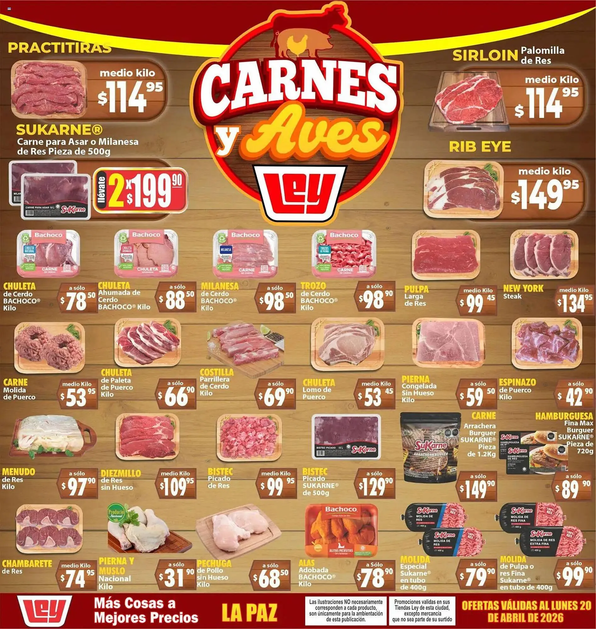 Catálogo de Folleto Casa Ley 18 de abril al 20 de abril 2026 - Pagina 1