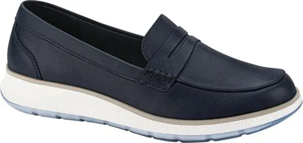 mocasín de piel